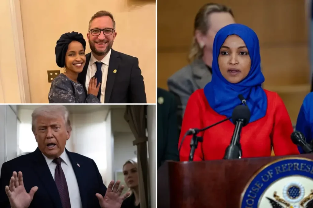 Rep. Ilhan Omar under investigation by DOJ and Congress for rising net worth, according to Trump.