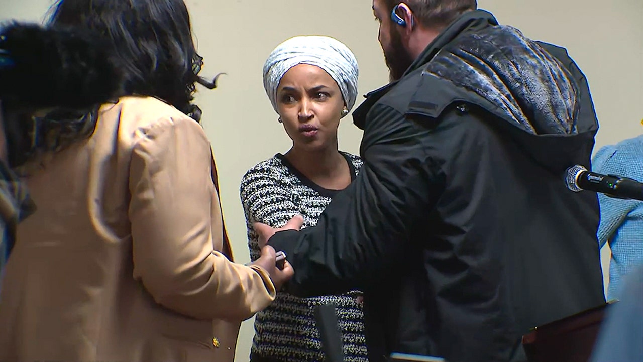 Rep. Omar allegedly assaulted with apple cider vinegar at Minneapolis town hall