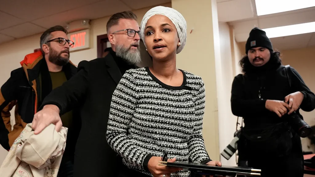 Republicans criticize assault on Ilhan Omar after individual drives into Minnesota town hall