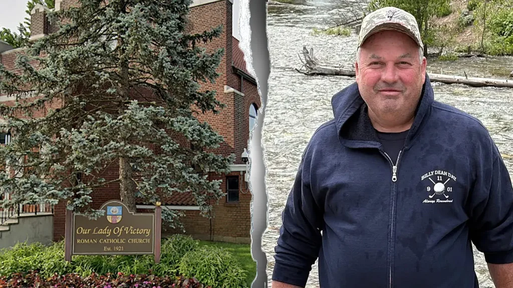 Retired NYPD Sergeant Roger McGovern passes away while shoveling snow at a church