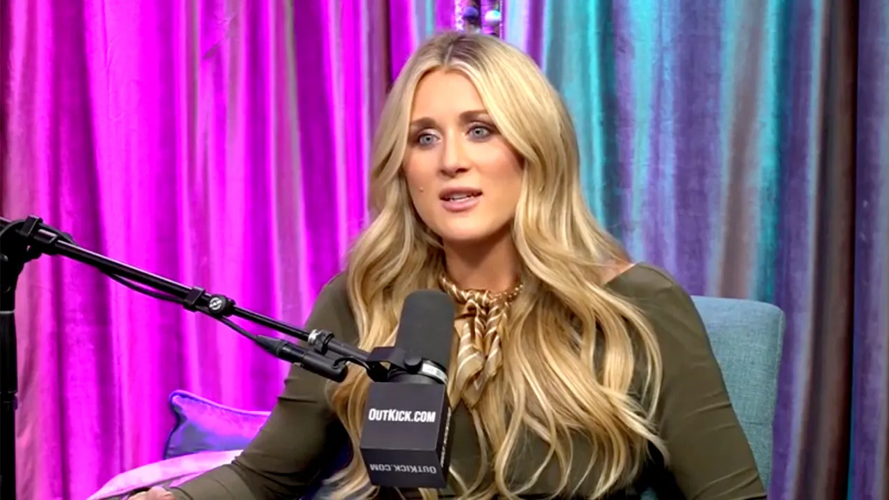 Riley Gaines believes her new podcast is part of God's plan.