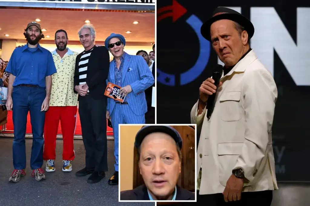 Rob Schneider reveals Hollywood's issues, stating that conservative actors are being blacklisted in the industry