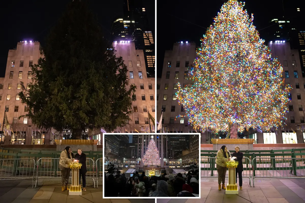 Rockefeller Christmas Tree lights up for the last time — find out its unexpected destination.