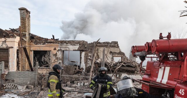 Russia Strikes Ukraine's Power Infrastructure With Hundreds of Drones