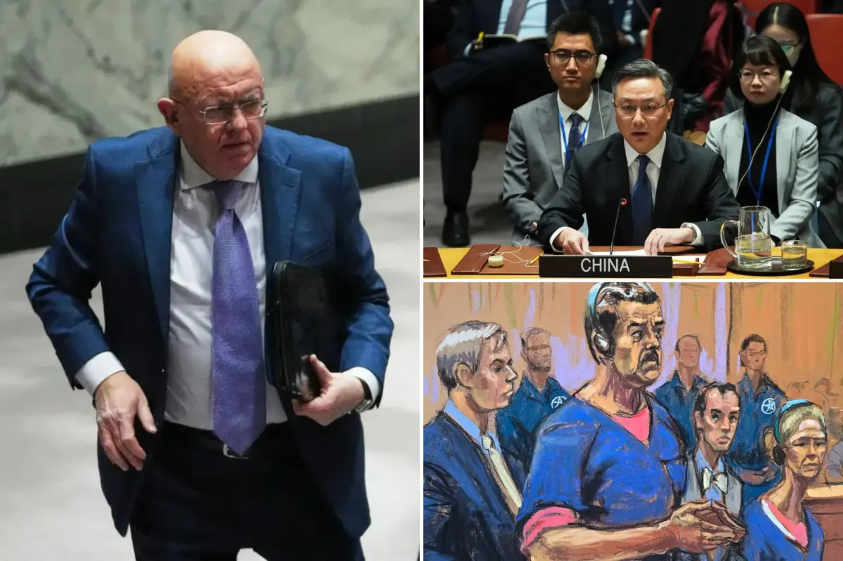 Russia and China criticize the US regarding Maduro at the UN Security Council meeting