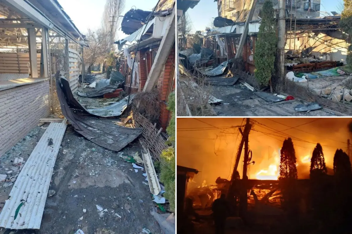 Russia blames Ukraine for the deaths of 24 in a New Year drone attack.