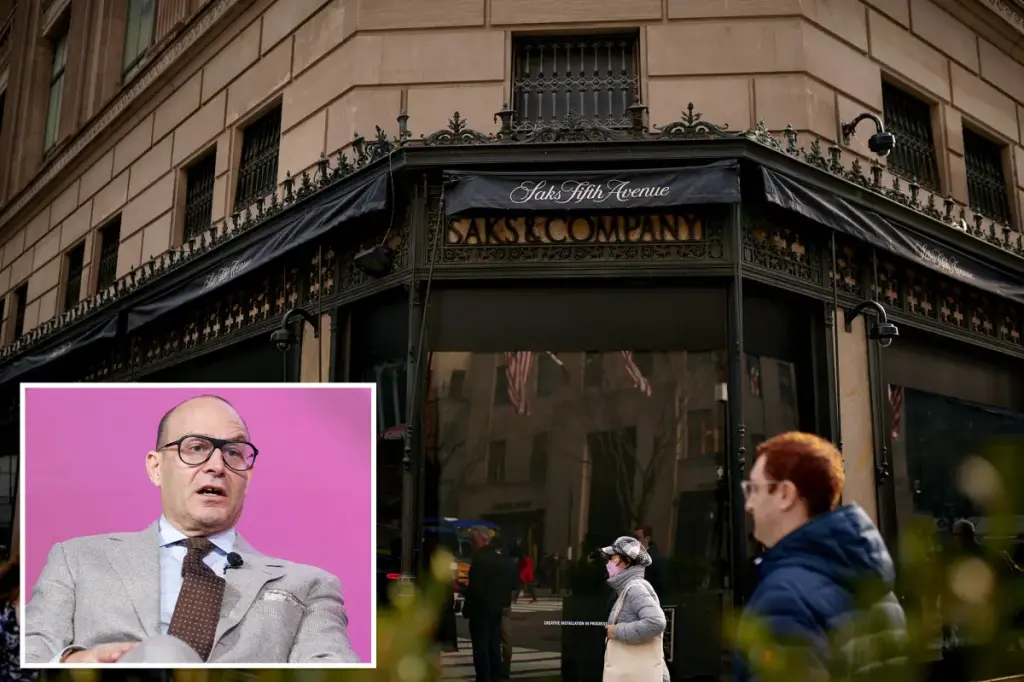 Saks Global CEO resigns as reports indicate the luxury brand is getting ready to declare bankruptcy.