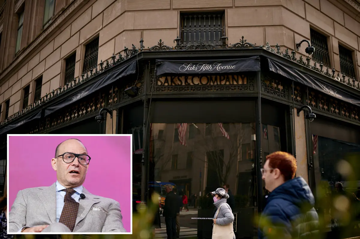 Saks Global CEO resigns as reports indicate the luxury brand is getting ready to declare bankruptcy.