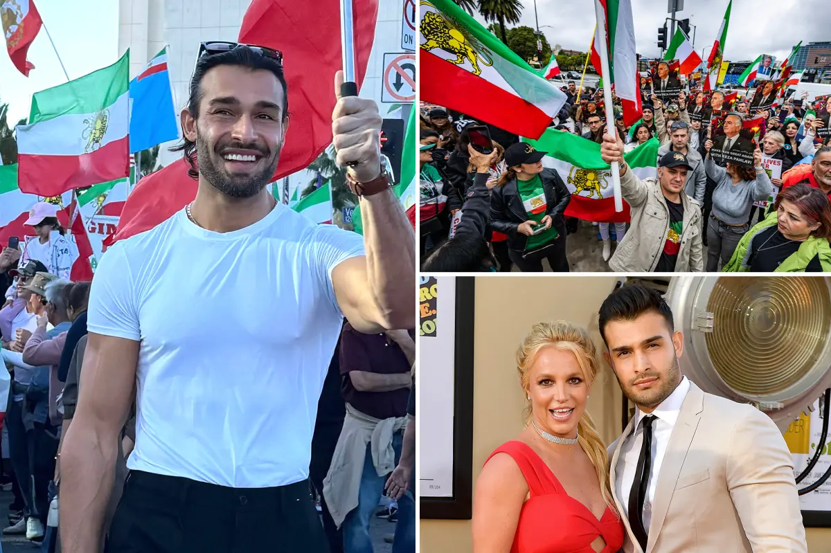 Sam Asghari believes Donald Trump should take action regarding Iran.