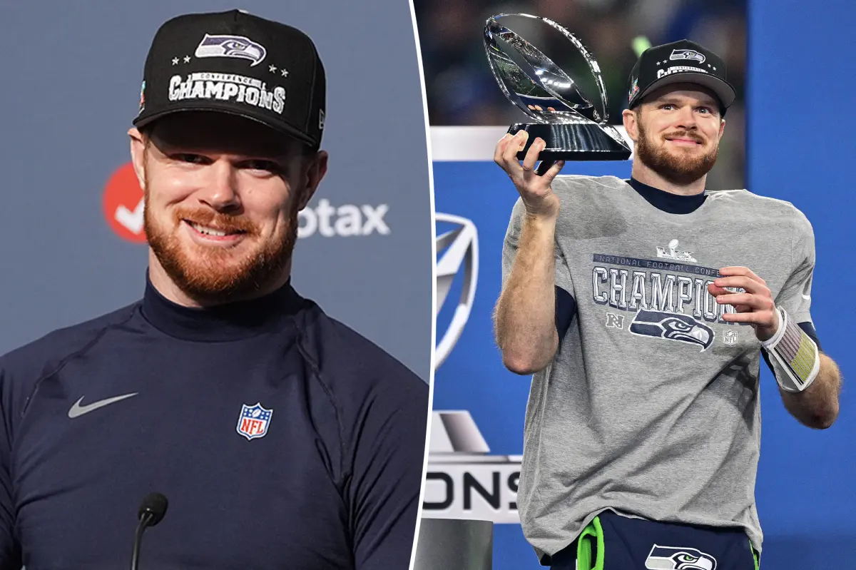 Sam Darnold is the first quarterback from the 2018 NFL Draft to play in a Super Bowl.