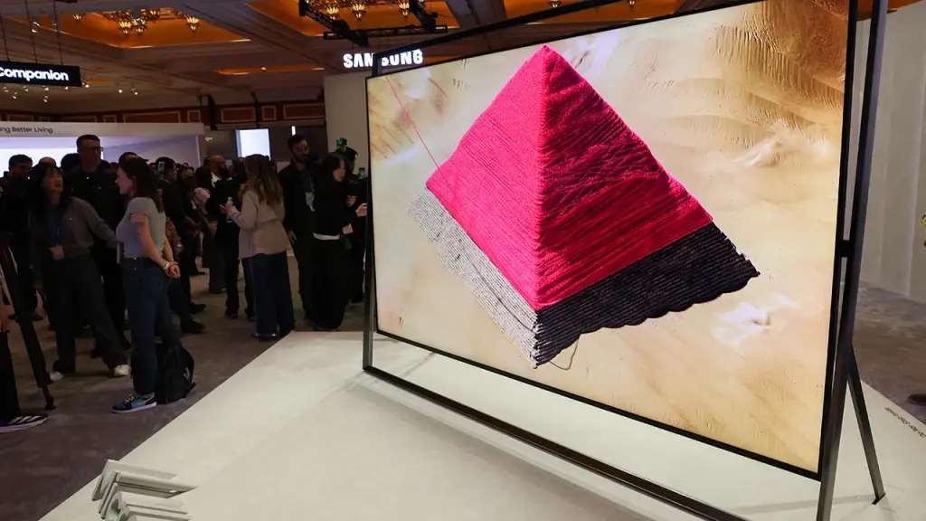 Samsung introduces 130-inch Micro RGB TV display technology at CES 2025