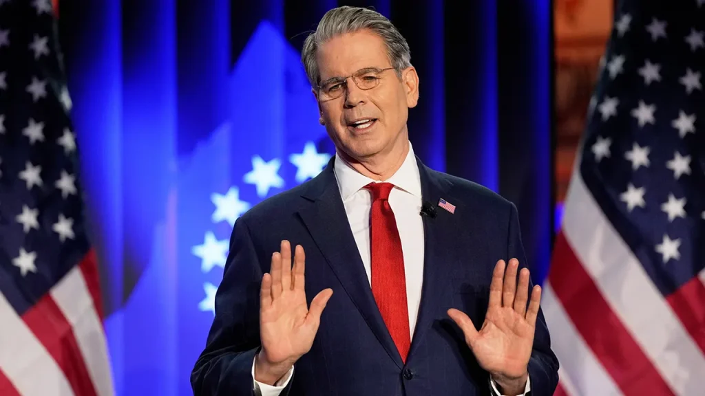 Scott Bessent addresses reported conflicts with Trump officials, references Hamilton