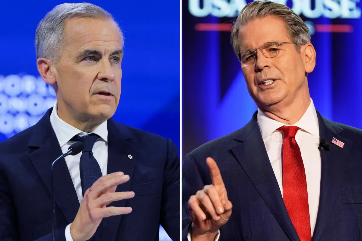 Scott Bessent criticizes Canada's Prime Minister while President Trump expresses concerns about China 'fully dominating' the US neighbor.