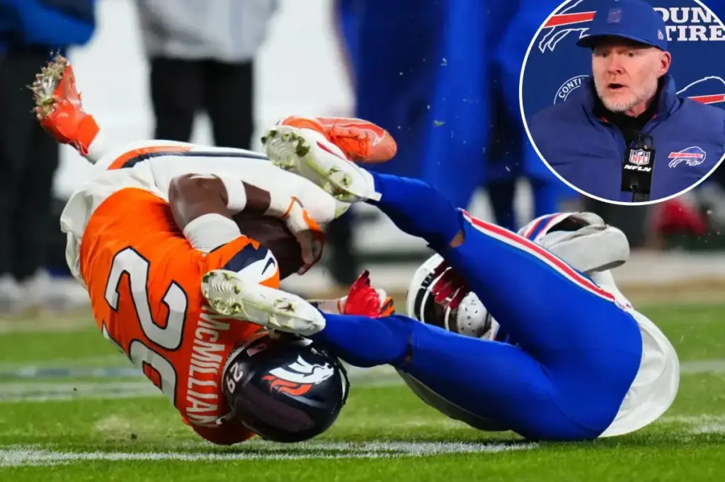 Sean McDermott criticizes referees for disputed interception in Bills defeat