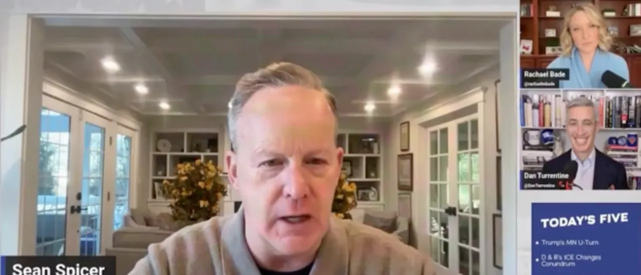 Sean Spicer States Kristi Noem Cannot Recover From Her Reaction To Border Patrol Shooting