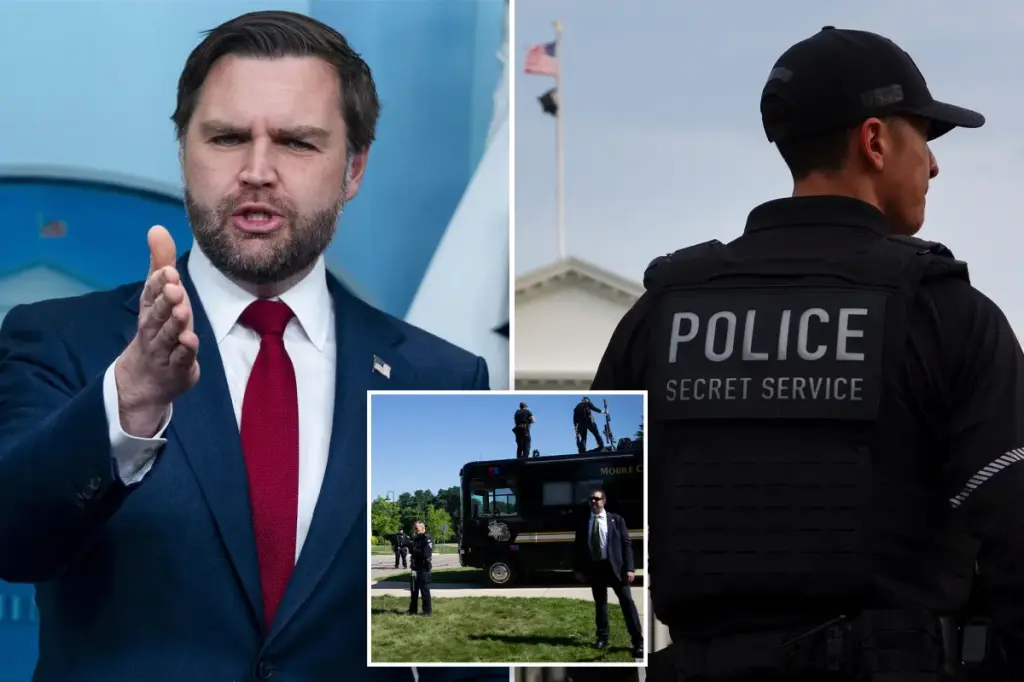 Secret Service agent assigned to Vice President JD Vance put on leave following reported security breach