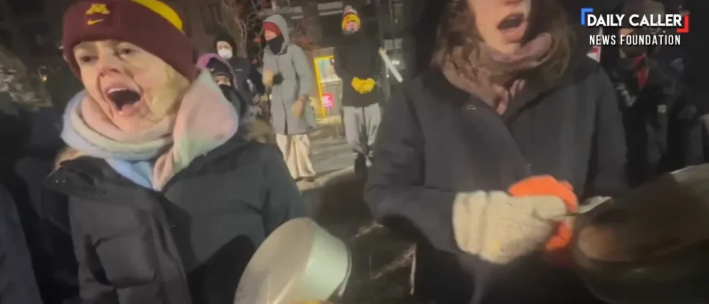 See: ICE Critics Taken Away in Handcuffs for Disruptive Protest Method