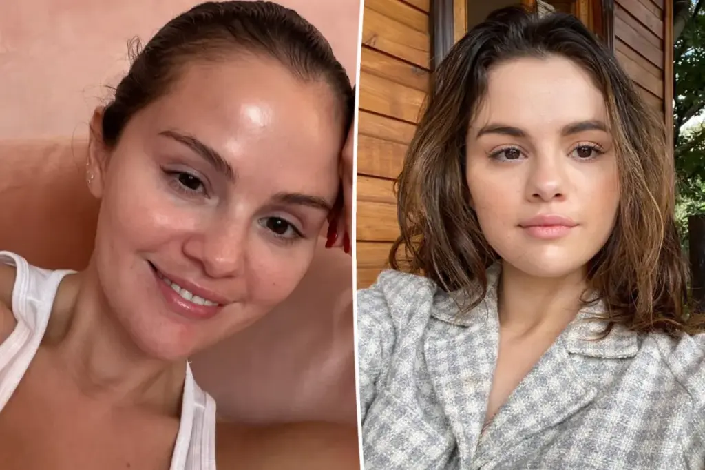 Selena Gomez goes natural in a rare selfie without makeup