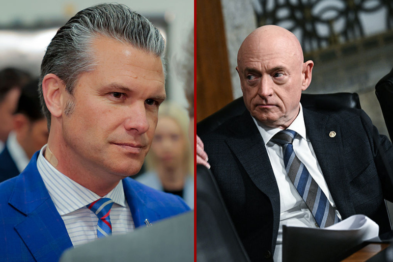 Sen. Kelly exploring a presidential candidacy amid disagreement with Hegseth