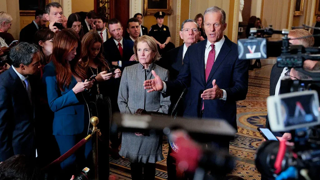 Senate Republicans are thinking about dividing the DHS funding bill to prevent a shutdown.