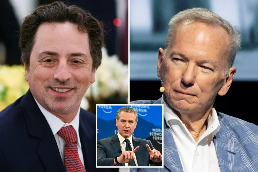 Sergey Brin joins forces with Eric Schmidt to challenge California's billionaire tax