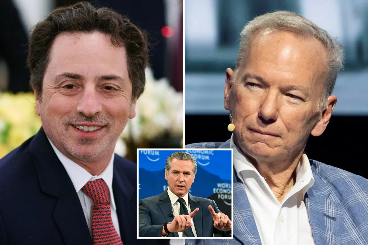 Sergey Brin joins forces with Eric Schmidt to challenge California's billionaire tax