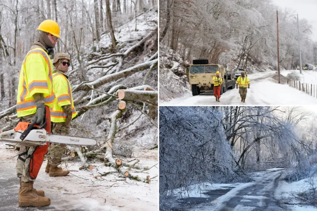 Severe storm poses a risk to the East Coast, affecting areas not used to heavy snowfall