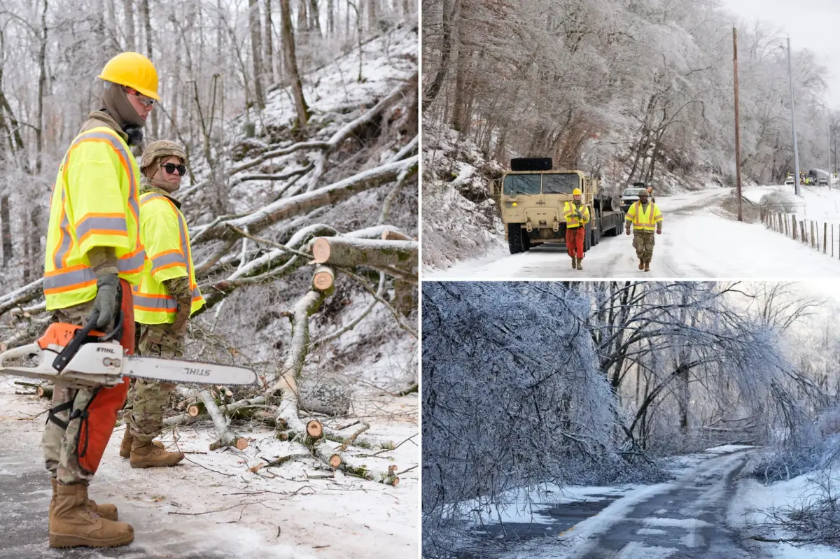 Severe storm poses a risk to the East Coast, affecting areas not used to heavy snowfall