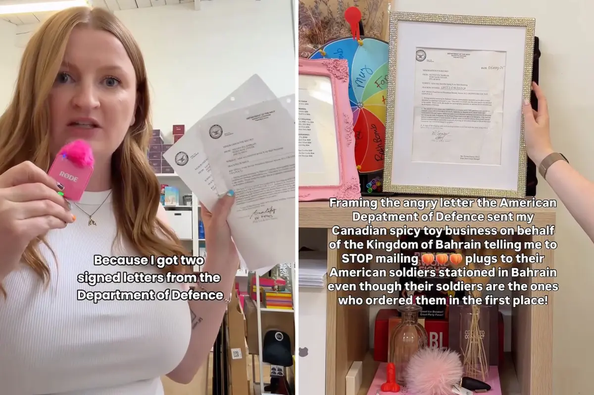 Sex shop in Canada receives letter from US Department of War after its butt plug appears in Bahrain
