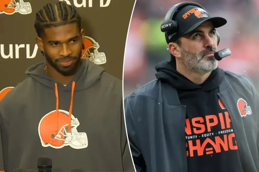 Shedeur Sanders comments following Kevin Stefanski's dismissal from the Browns.