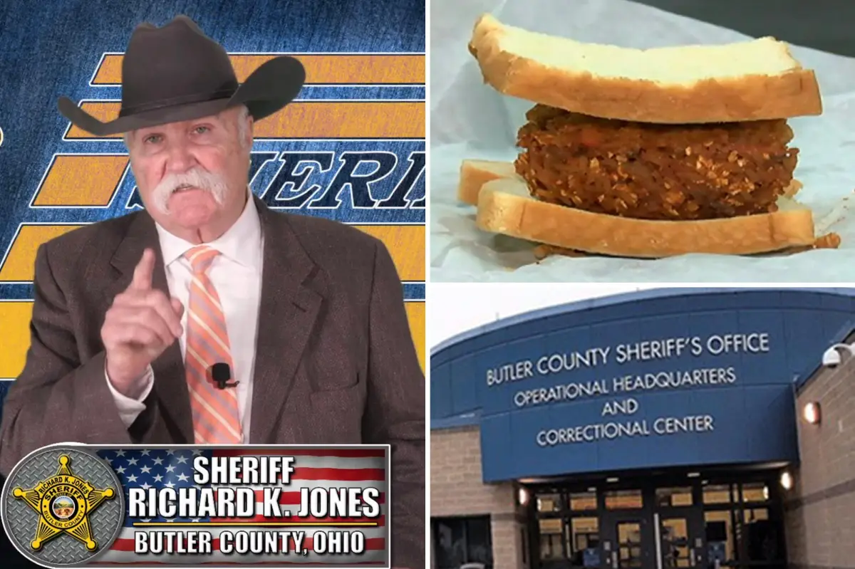 Sheriff stands by disturbing 'warden burger' served to inmates in solitary: 'It's jail'