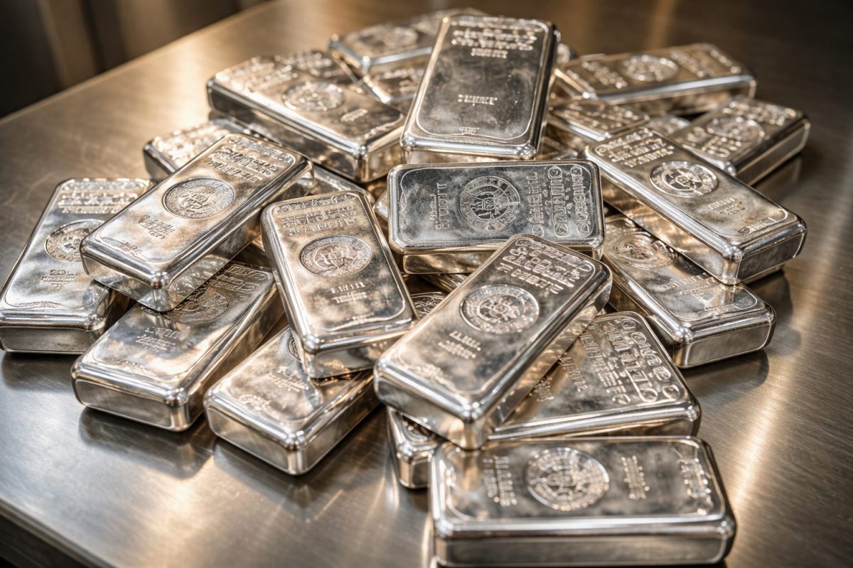 Silver prices remain close to $90 following a drop on Friday as traders prepare for the Federal Reserve and the dollar.