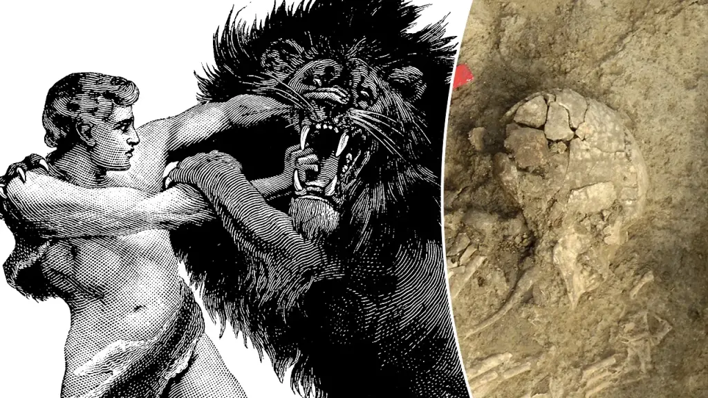 Skeleton shows man from 6,000 years ago survived lion attack in Bulgaria