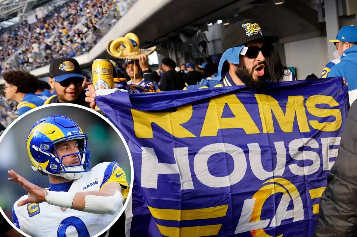 SoFi Stadium alive with excitement as thousands gather for Rams vs. Seahawks watch party