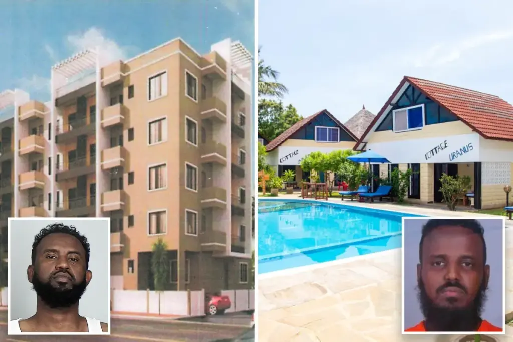 Somali scammers enjoyed luxury homes, a beachfront resort, and rented a Rolls Royce and Lamborghini using stolen money.