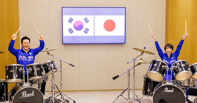 South Korean and Japanese Leaders Collaborate on K-Pop Music at Drum Summit