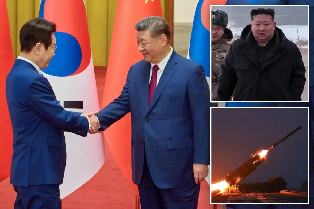 South Korean leader Lee Jae Myung requests Xi Jinping's help to mediate North Korea matters.