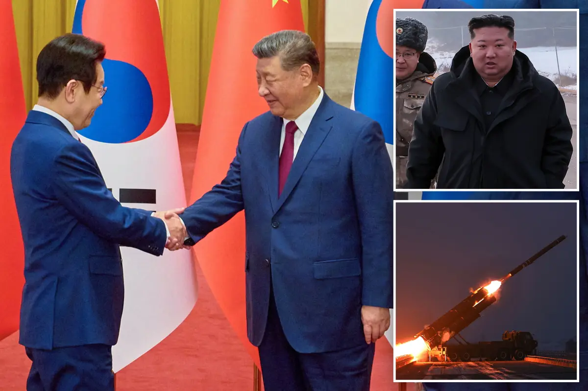 South Korean leader Lee Jae Myung requests Xi Jinping's help to mediate North Korea matters.