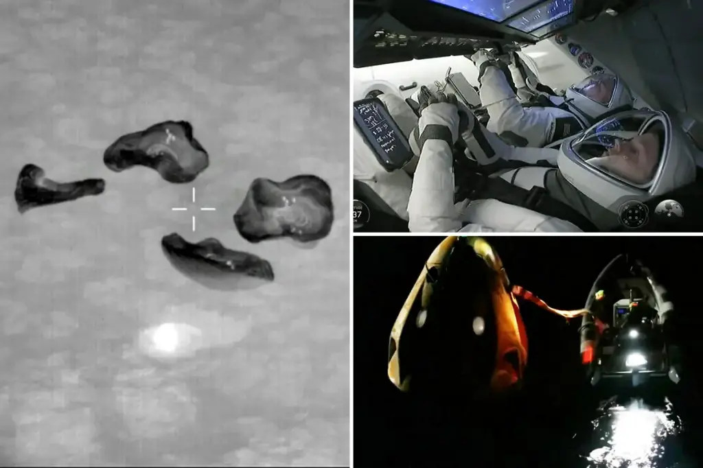 SpaceX Crew-11 astronauts come back to Earth during NASA's initial medical evacuation