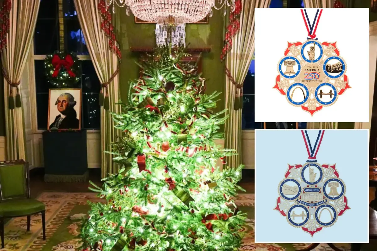 Special tribute to NYC highlighted on ornament for America's 250th birthday