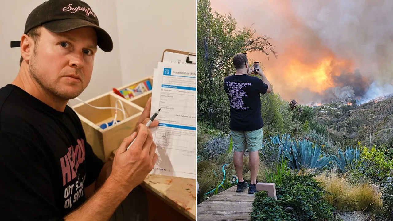 Spencer Pratt reveals his candidacy for Los Angeles mayor on the anniversary of the Palisades Fire.