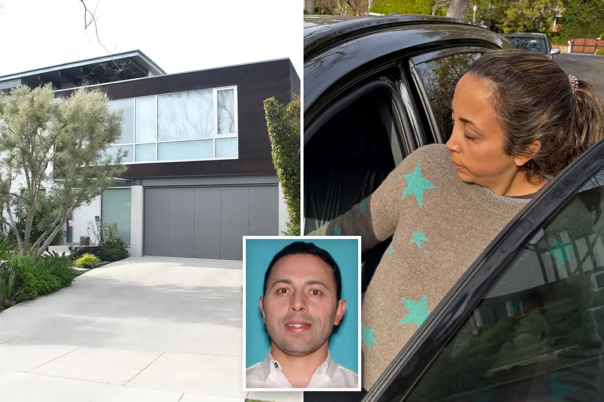 Spouse of alleged LA charity scammer rushes away as neighbors talk about the couple's lavish way of living