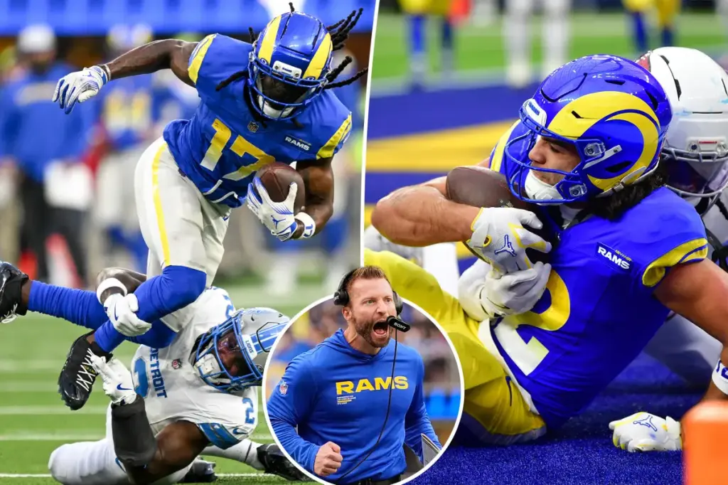 Stafford and the Rams take on the Panthers on Saturday in the NFL Playoffs