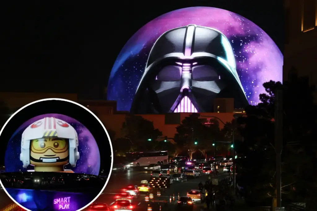 Star Wars video game launches at Las Vegas Sphere