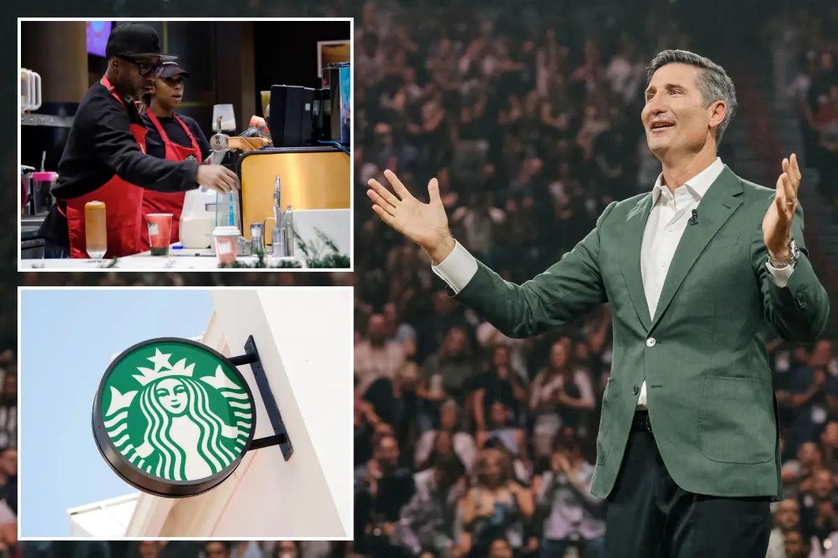 Starbucks CEO states that the brand's appeal is restored following an unexpected rise in sales.