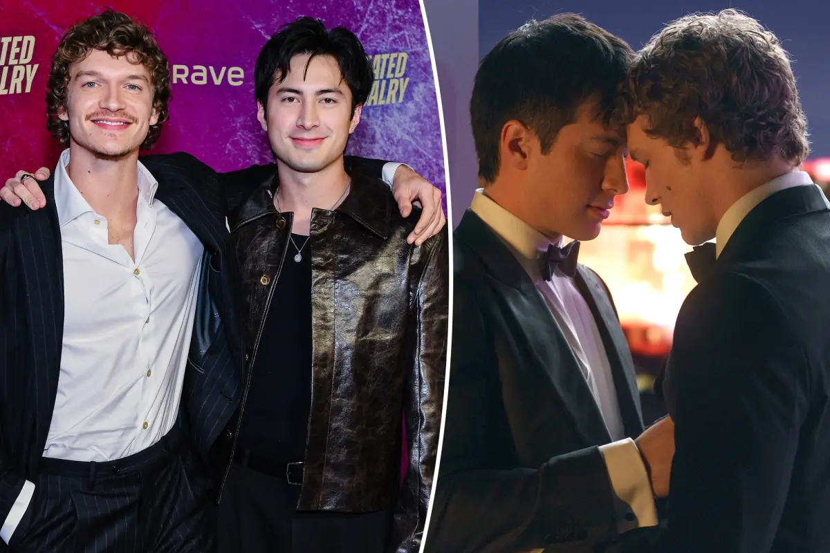 Stars of 'Heated Rivalry' Connor Storrie and Hudson Williams selected as torchbearers for the 2026 Winter Olympics