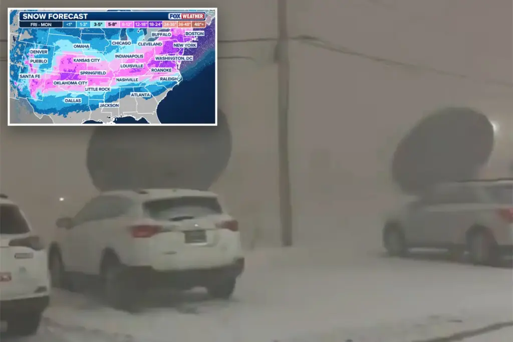 States in the US declare emergencies as a historic winter storm brings snow, ice, and dangerously low temperatures