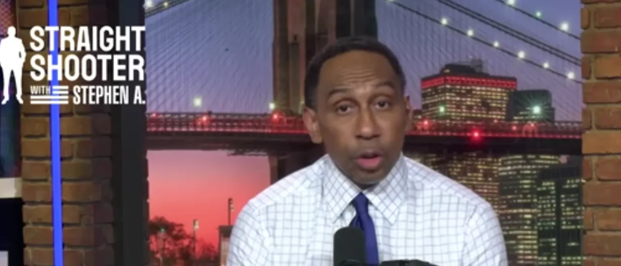 Stephen A. Smith confronts Jasmine Crockett for avoiding him after she made a racial remark toward him.