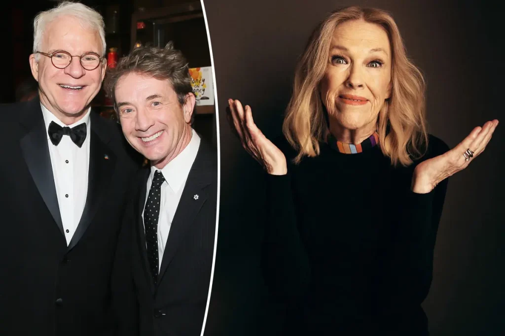 Steve Martin and Martin Short pay tribute to Catherine O'Hara on stage