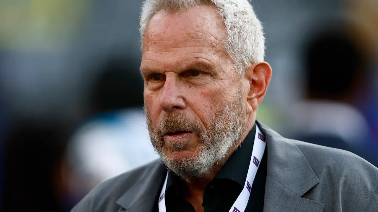 Steve Tisch discusses the Epstein document issue during Giants ownership matters